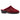 Lunar women's burgundy velour slipper