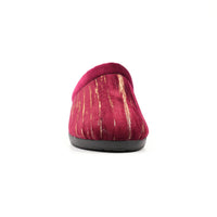 Lunar Womens Slipper Glenda Burgundy