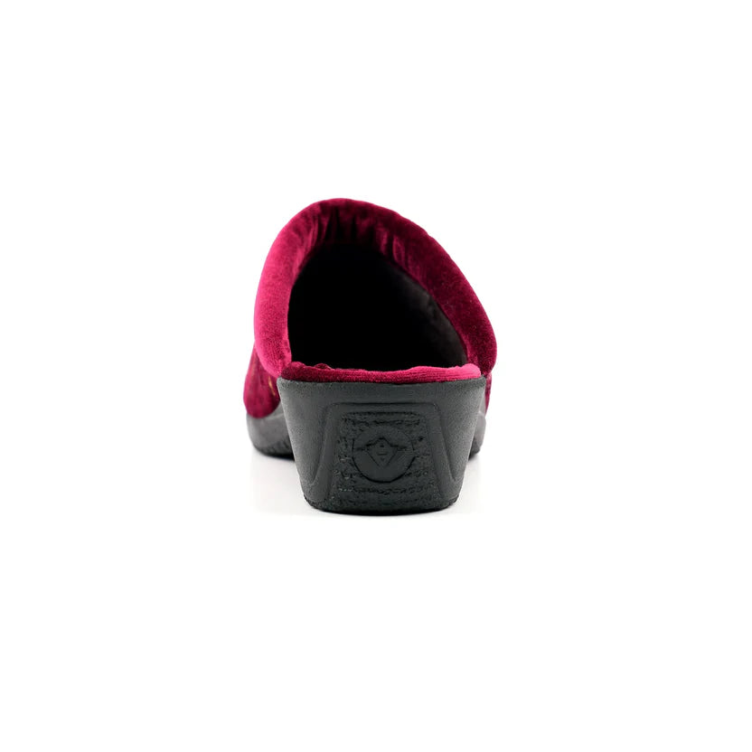 Lunar Womens Slipper Glenda Burgundy