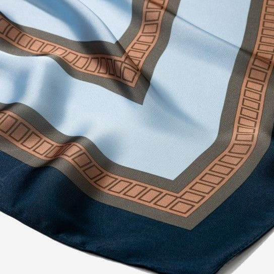 Tiffosi Onyx women's Surf The Web blue scarf