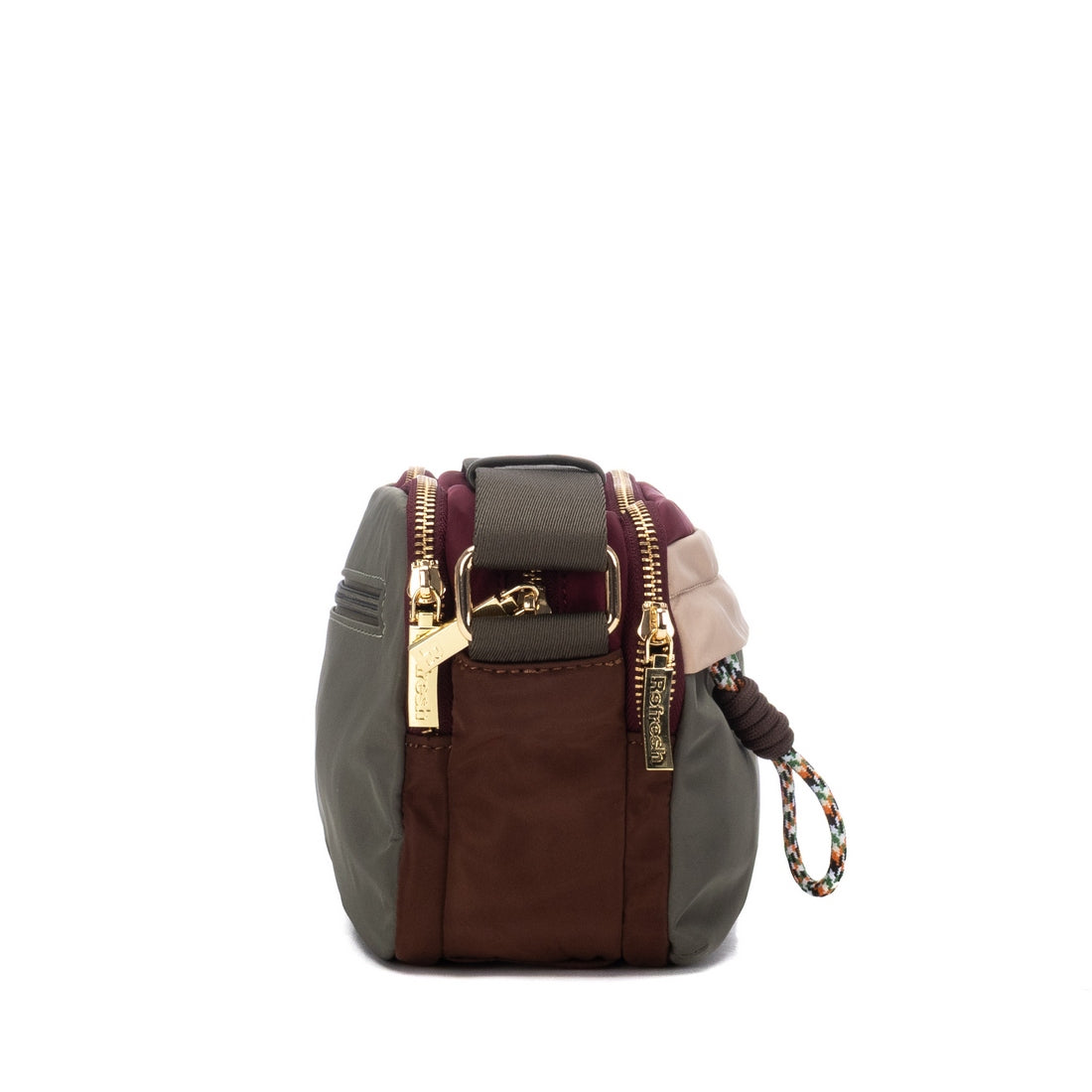 Refresh Womens Cross Body Bag 183449 Khaki