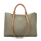 XTI Womens Shoulder Bag 184544 Khaki
