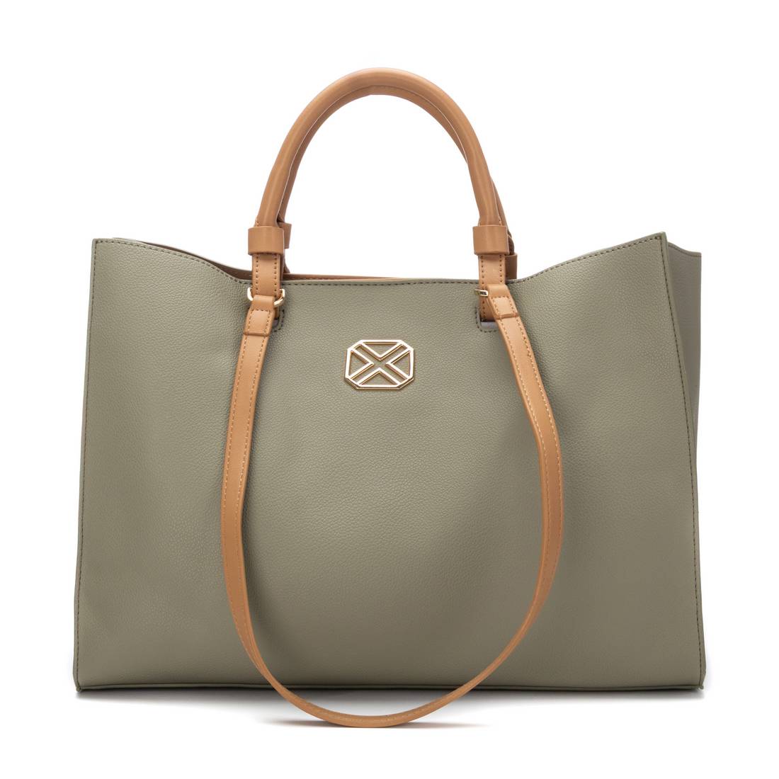 XTI Womens Shoulder Bag 184544 Khaki