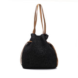XTI women's black bag with drawstring