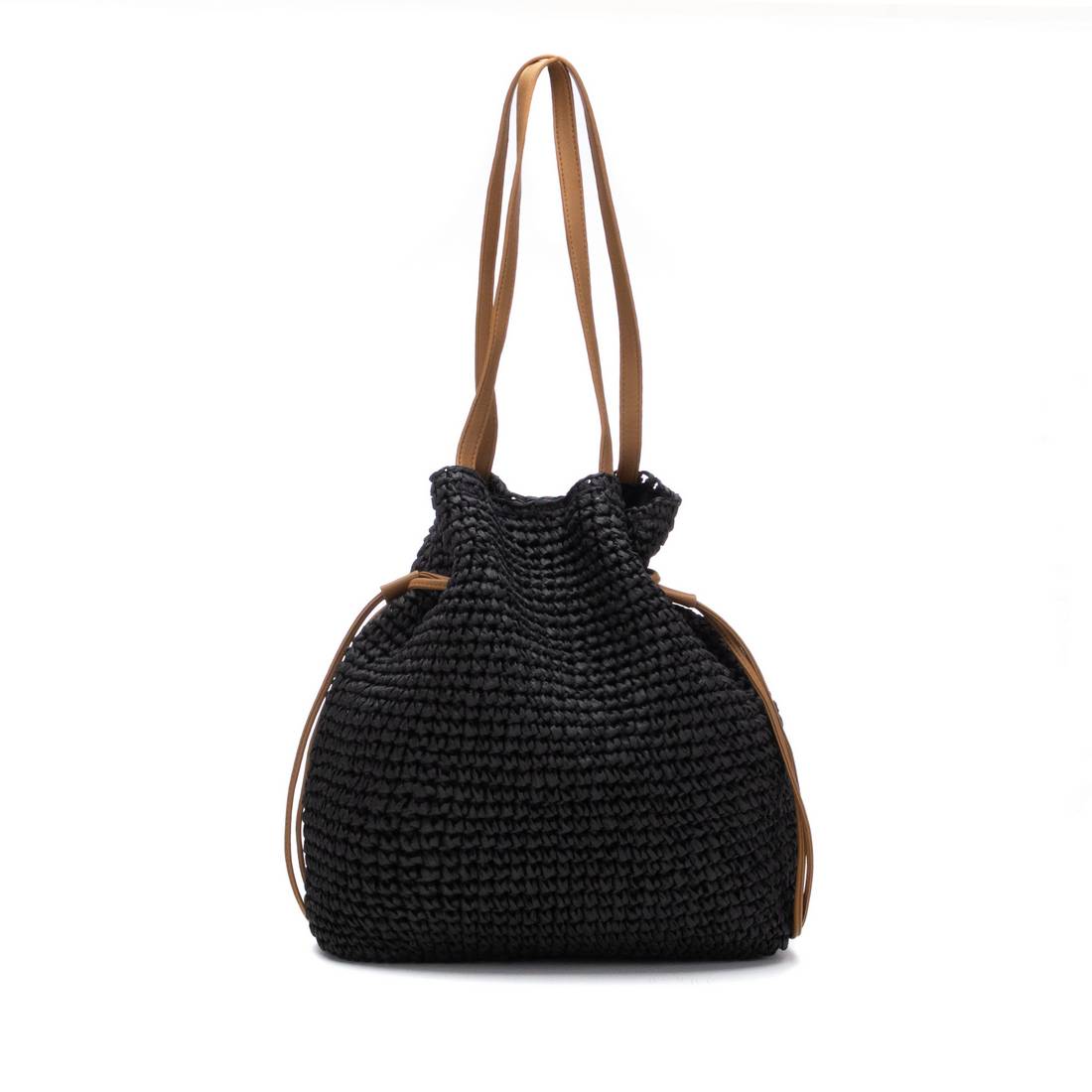 XTI women's black bag with drawstring