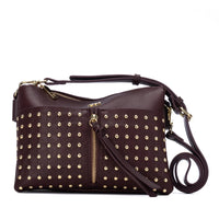 XTI Womens Cross Body Bag 184667 Burgundy