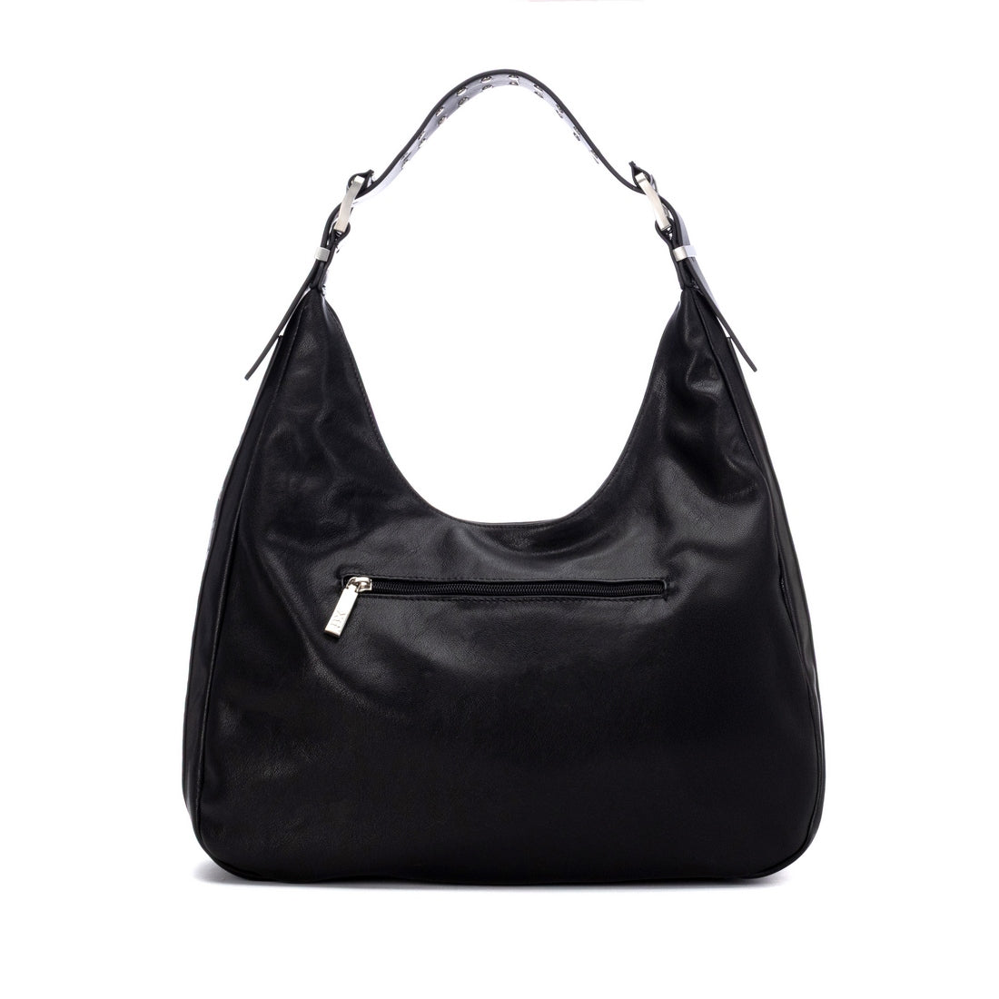 XTI women's black hobo shoulder bag
