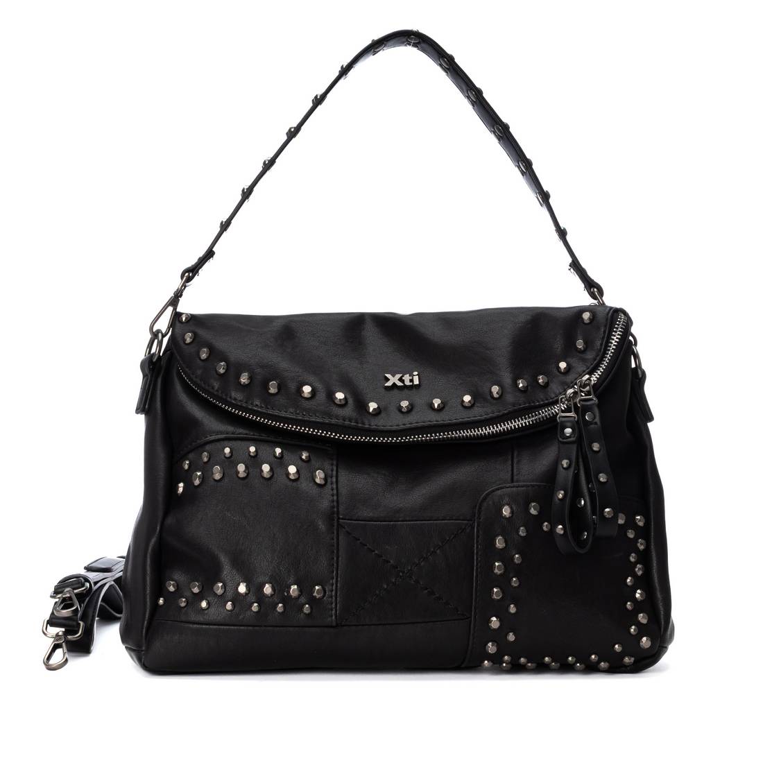 XTI women's black cross body bag