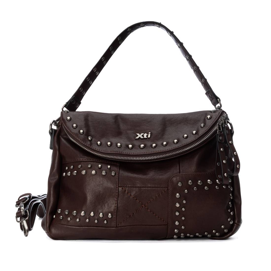 XTI women's brown cross body bag