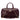 XTI women's burgundy quilted bowling bag