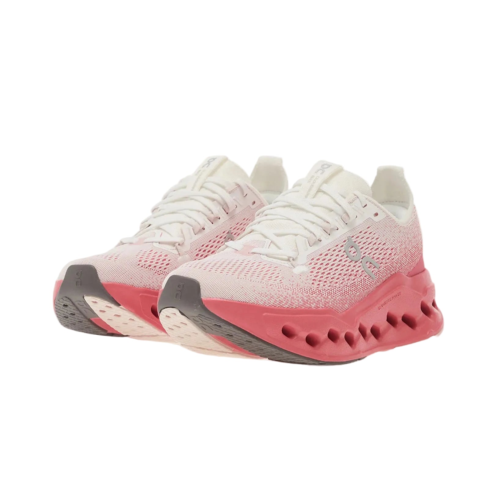 On Running Womens Trainer Cloudsurfer Max White/Camellia