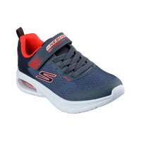 Skechers Kids Microspec Max Advance Squad Pacer Charcoal/Black