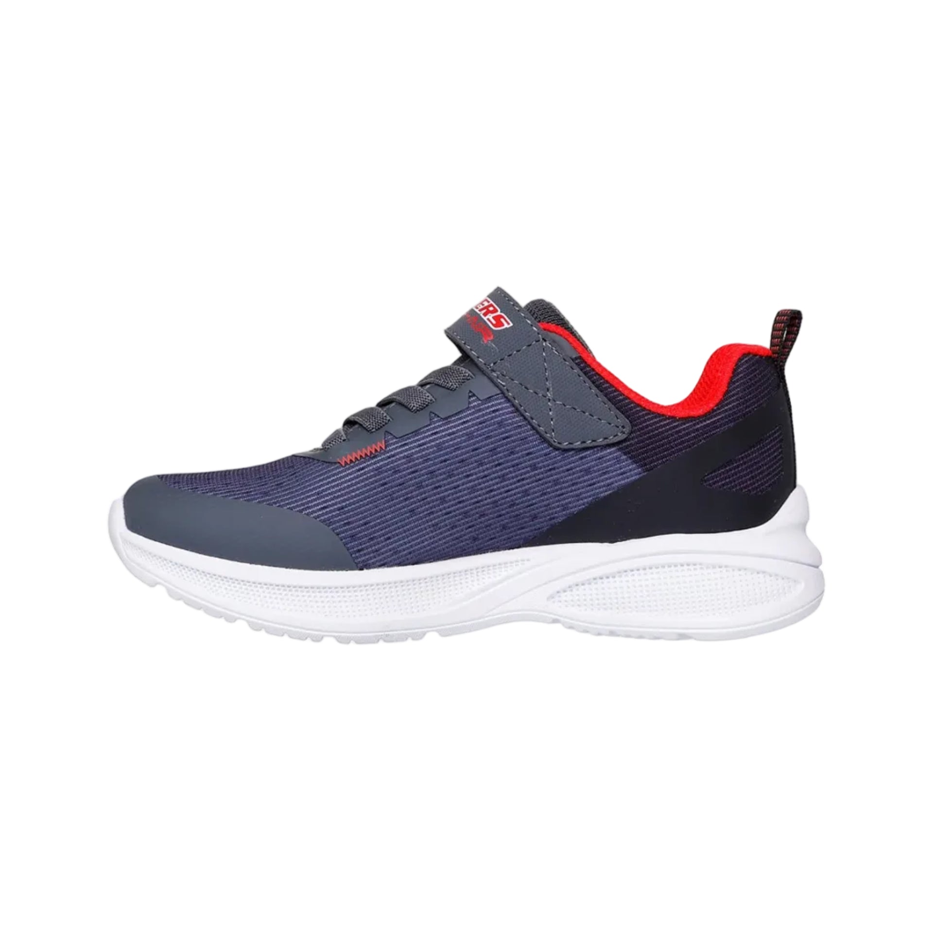 Skechers Kids Microspec Max Advance Squad Pacer Charcoal/Black