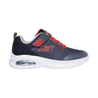 Skechers Kids Microspec Max Advance Squad Pacer Charcoal/Black