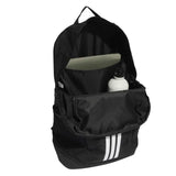 Adidas men's black and white mesh accessory with zip