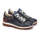 Pikolinos women's navy leather lace-up shoe