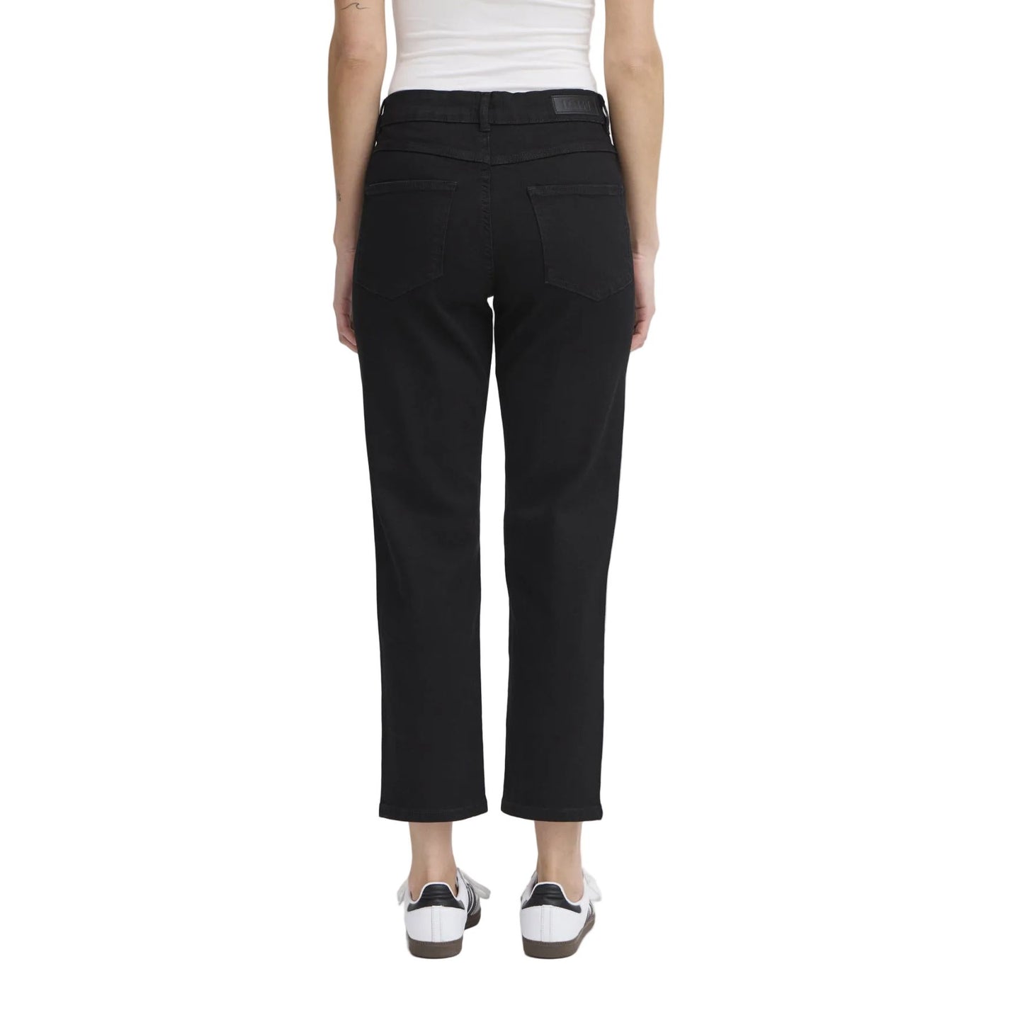 Ichi Womens Jeans Twiggy Raven Black