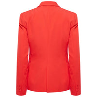Ichi Womens Blazer Lexi Poppy Red
