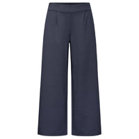 Ichi Womens Trousers Kate Wide Total Eclipse