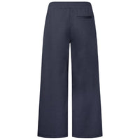Ichi Womens Trousers Kate Wide Total Eclipse