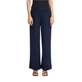 Ichi Womens Pants Kate Long Wide Maritime Blue