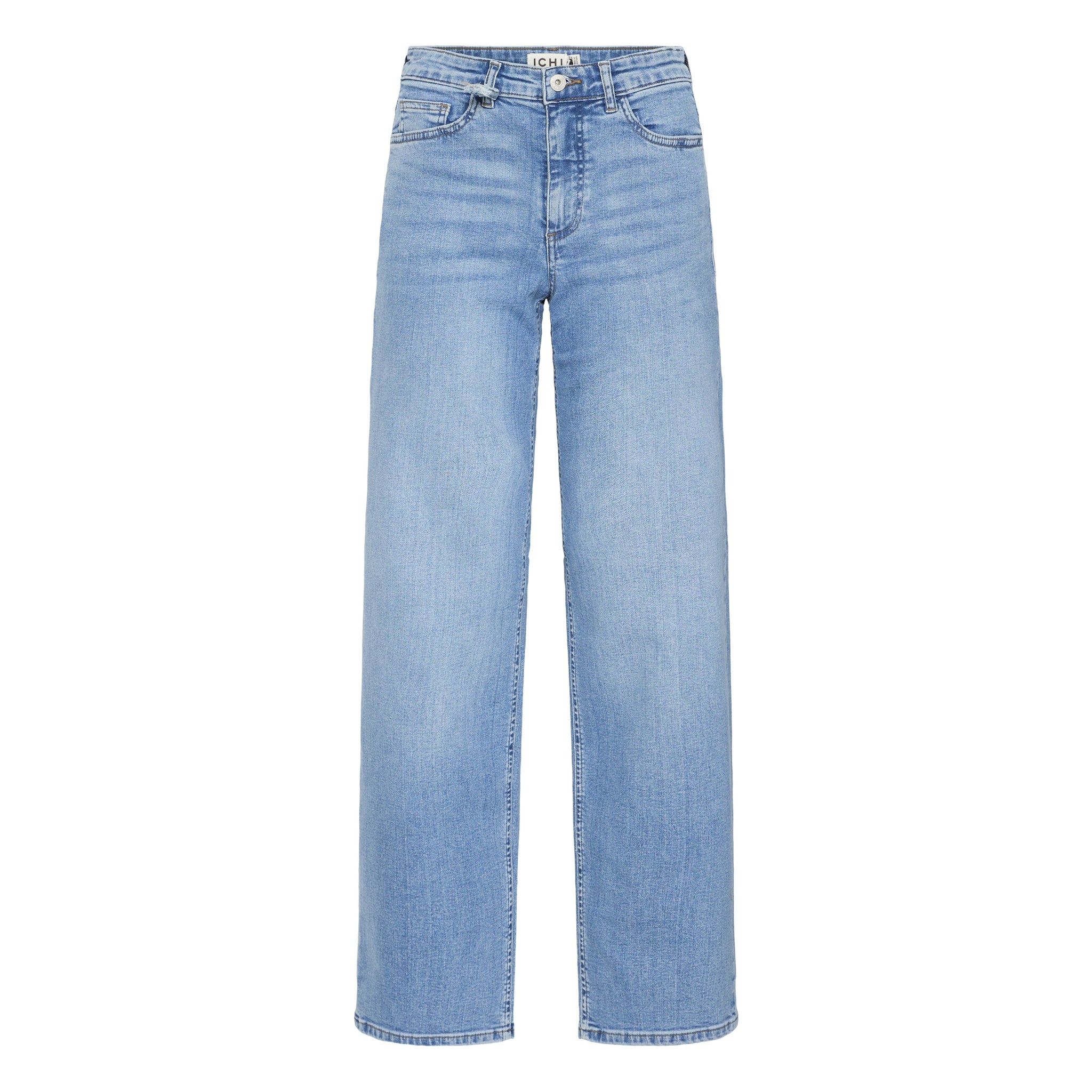Ichi Womens Jeans Twiggy Light Blue