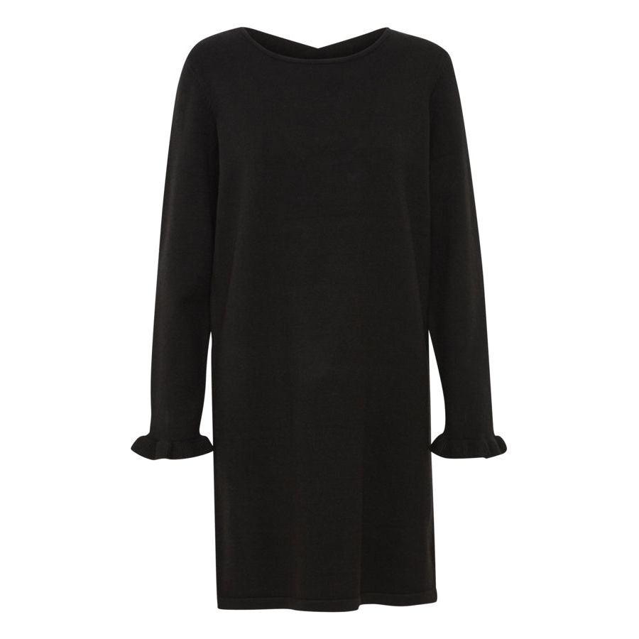 Ichi Womens Virelle Dress Black