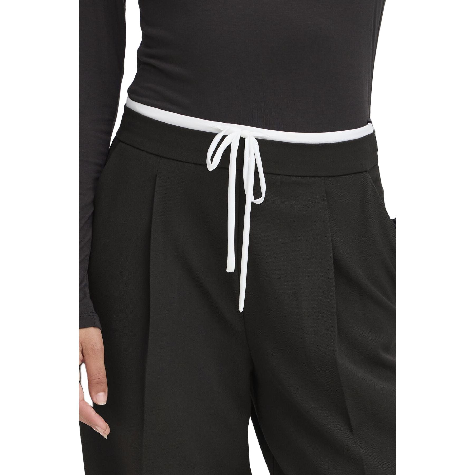 Ichi Womens Pants Kyrra Black