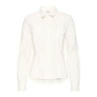 Ichi Womens Shirt Fina Blanc de Blanc