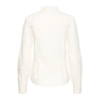 Ichi Womens Shirt Fina Blanc de Blanc