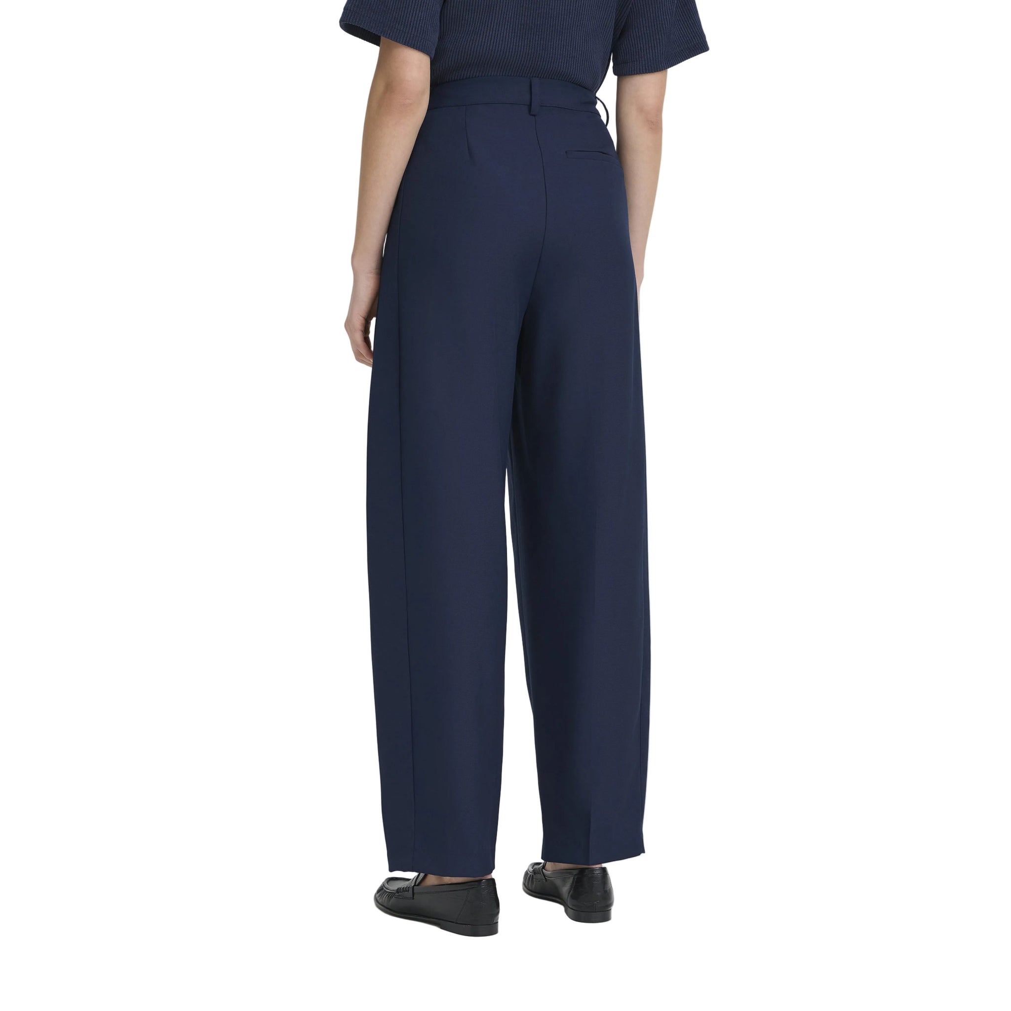 Ichi Women’s IHerina Trousers Dark Navy
