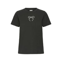 Ichi Womens T-Shirt Nynna Black