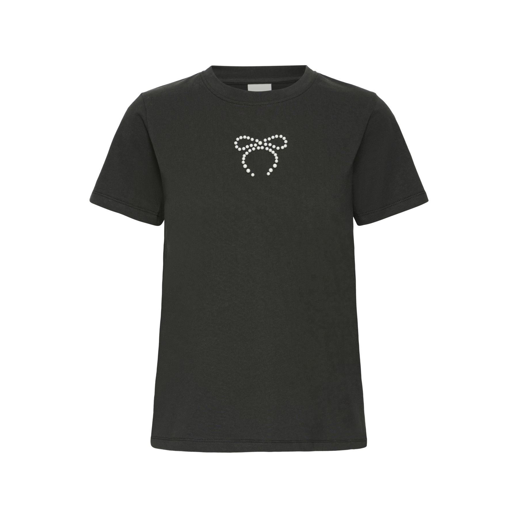 Ichi Womens T-Shirt Nynna Black