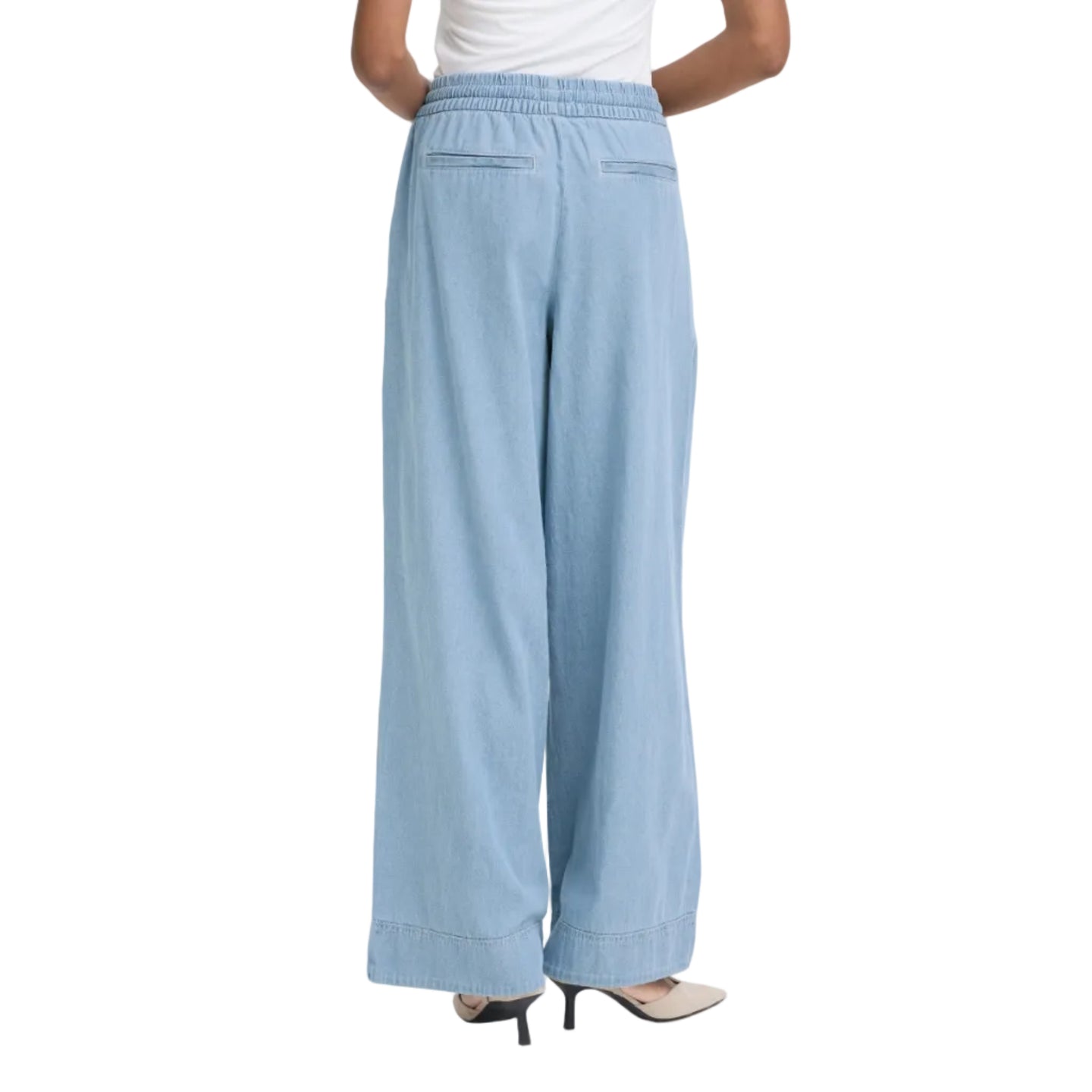 Ichi Womens Jean Iharcher Light Blue Washed