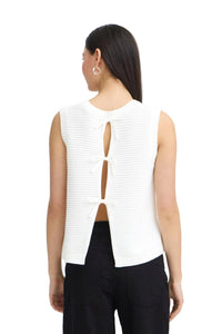 Ichi Womens Ihdotties Pullover Cloud Dancer