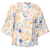 Ichi Womens Top Lancie Graphic Tile