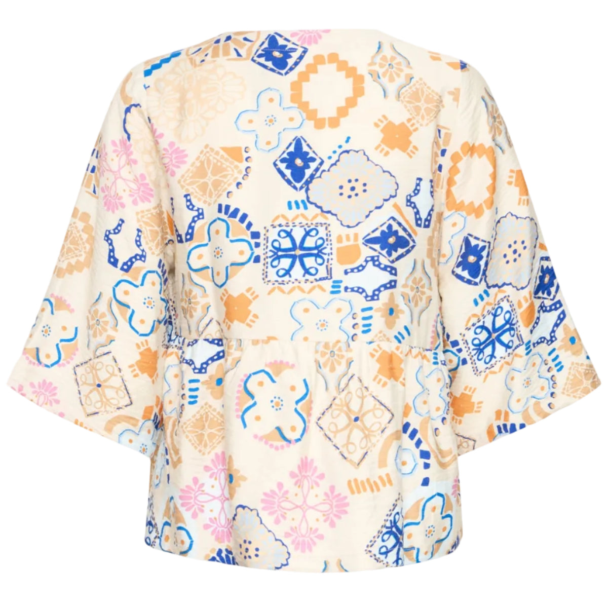 Ichi Womens Top Lancie Graphic Tile