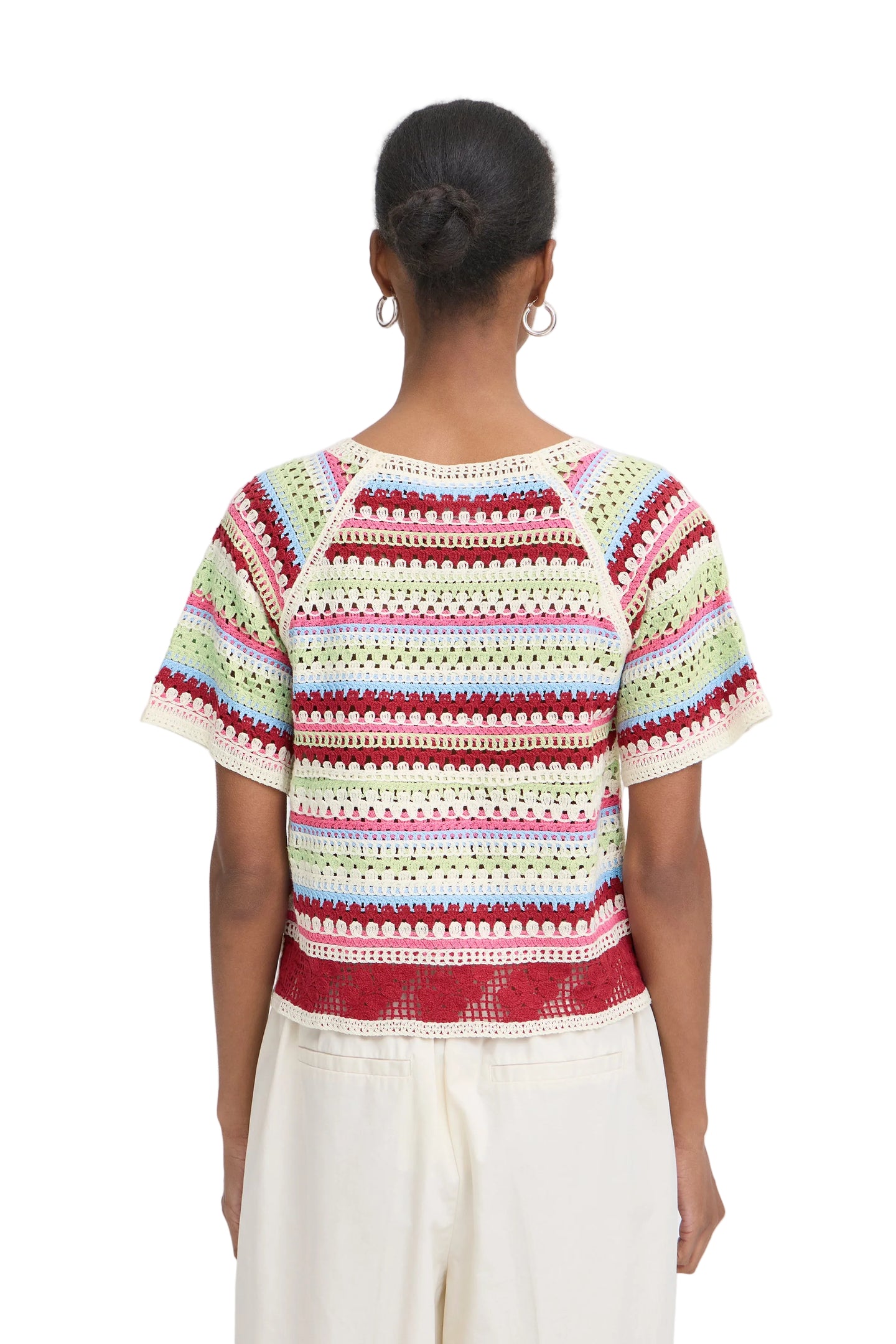Ichi Womens Ihbandie Pullover Multicolour Stripe
