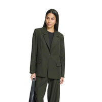 Ichi Womens Long Blazer IHFava Roisin Melange