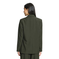 Ichi Womens Long Blazer IHFava Roisin Melange