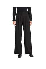 Ichi Womens Ihfava Wide Trousers Black