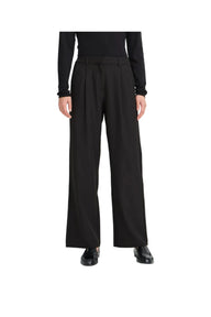 Ichi Womens Ihfava Wide Trousers Black
