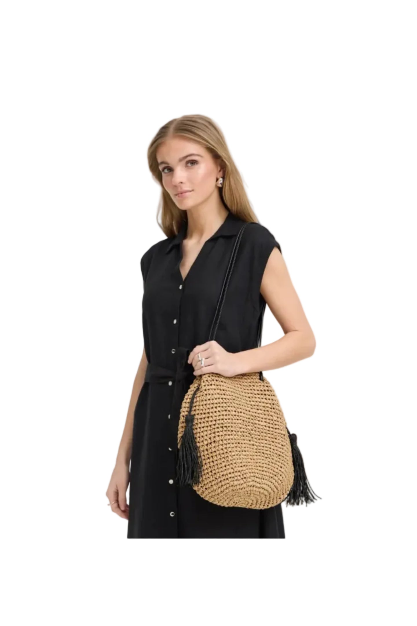 Ichi Womens Iamaiken Bag Golden Brown