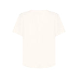 Ichi Womens Ihpaia T-Shirt Cloud Dancer/Very Berry