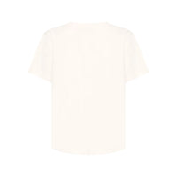 Ichi Womens Ihpaia T-Shirt Cloud Dancer/Very Berry