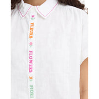 Ichi Womens Shirt Loliva Cloud Dancer