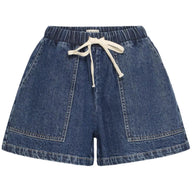 Ichi Womens Shorts Kamina Medium Blue