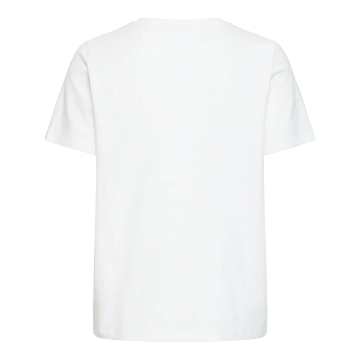 Ichi Womens T-Shirt Camino Cloud Dancer/Salsa