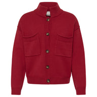 Ichi Womens Cardigan IHBetias Salsa