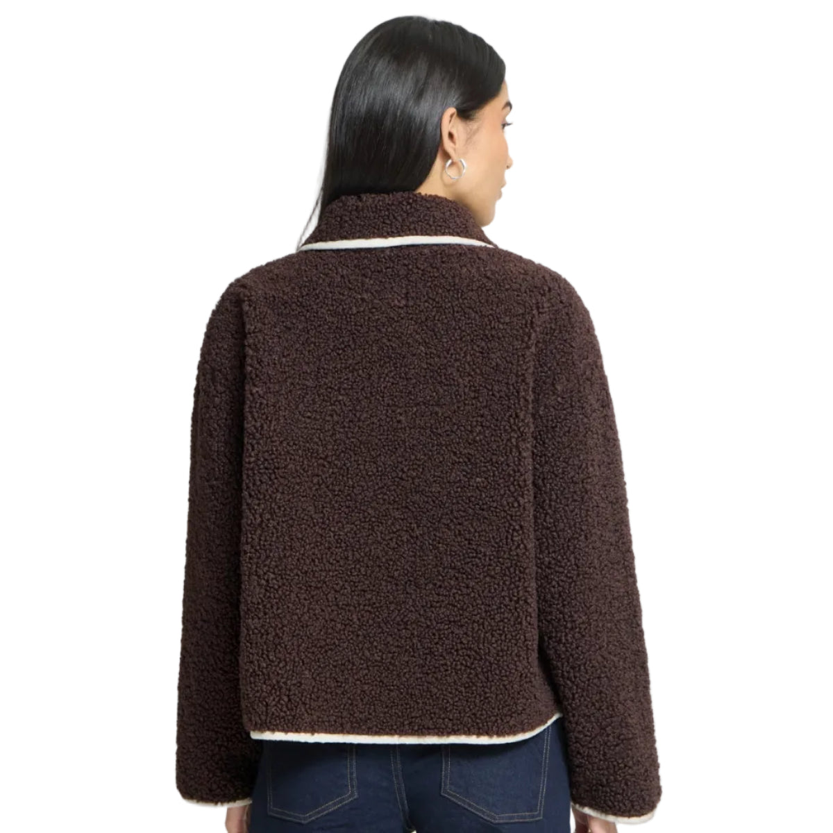 Ichi Womens Jacket IHHoziva Coffee Bean